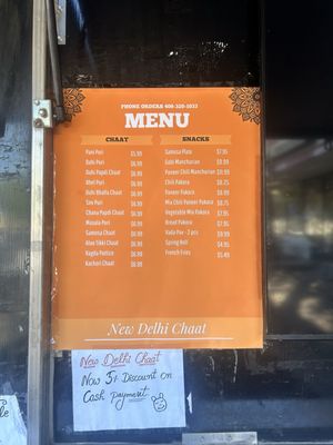 Menu photo 3 New Delhi Chaat Santa Clara , CA Menu photo 3 New Delhi Chaat Santa Clara , CA