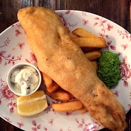 Fish & Chips - not so great.