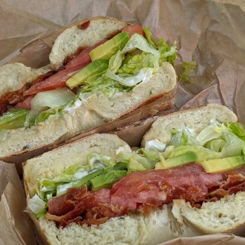 Cassidy’s Corner Cafe - BLT w/ Avocado on a Jalapeno Bagel - Cafes Near Me - Long Beach, California Cassidy’s Corner Cafe - BLT w/ Avocado on a Jalapeno Bagel - Cafes Near Me - Long Beach, California