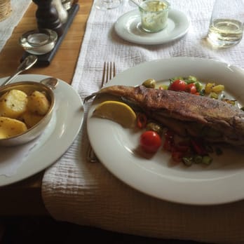 Stübers Restaurant - Crispy fried trout - excellent! - German Near Me - Bacharach, RP