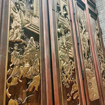 Empress by Boon - Beautiful craved panels in the lobby - Cantonese Near Me - San Francisco, California Empress by Boon - Beautiful craved panels in the lobby - Cantonese Near Me - San Francisco, California