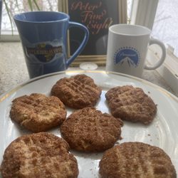 Blue Star Gas - Mt Shasta Co - These are cookies I baked for Adam's delivery of my fuel. He had to go through all that snow, he deserved it. :)