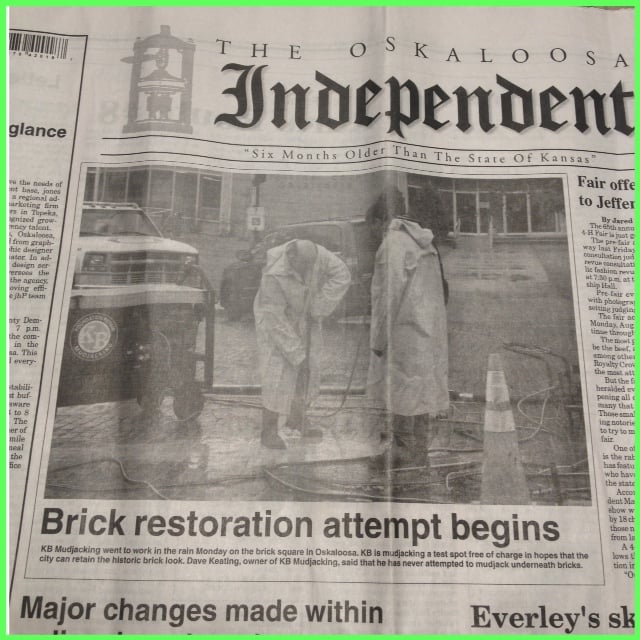 Slide of KB Mudjacking