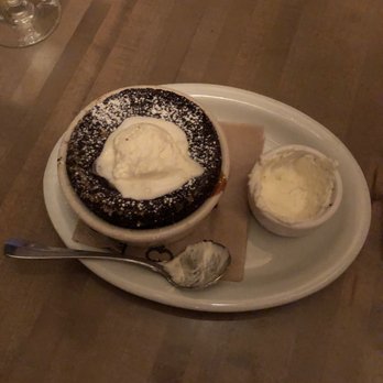 Five Crowns - Chocolate Soufflé delicious - Steakhouses Near Me - Corona del Mar, California