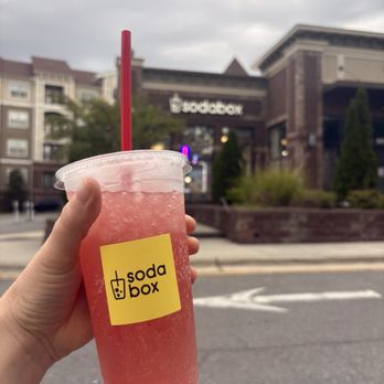 SodaBox - Sprite Zero with vanilla and raspberry puree - Desserts Near Me - Cary, North Carolina SodaBox - Sprite Zero with vanilla and raspberry puree - Desserts Near Me - Cary, North Carolina
