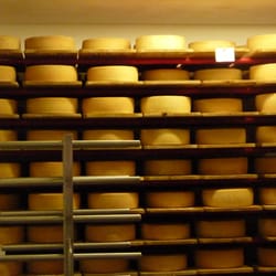 Käsküche Isny - hier lagern die fertig gereiften Käse