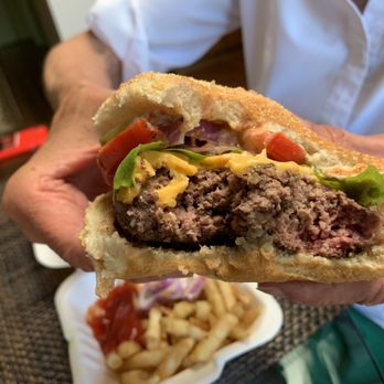 The Hub - This is what we received. One was Rare, the other Medium Well. - Burgers Near Me - San Anselmo, California The Hub - This is what we received. One was Rare, the other Medium Well. - Burgers Near Me - San Anselmo, California