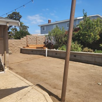 HomeTurf - the yard before the install - Landscaping Near Me - El Cajon, California