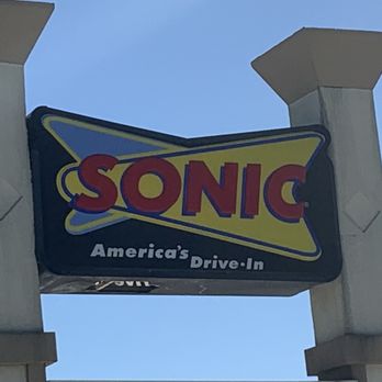 Sonic Drive-In - a sonic drive - in sign - Fast Food Near Me - Flemington, New Jersey