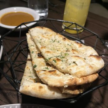 Amrina - Garlic Naan - Indian Near Me - The Woodlands, Texas