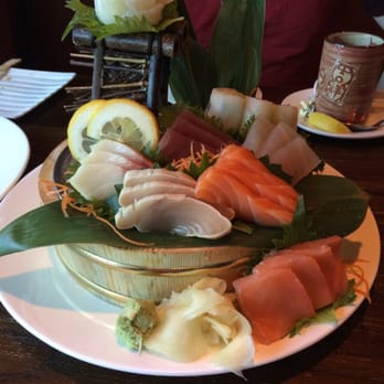Michiru Sushi - The sashimi entree, it was so delicious and fresh!!! - Sushi Bars Near Me - Webster, Texas