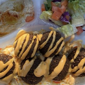 Falafel Flame - Falafel Platter - Mediterranean Near Me - Concord, California