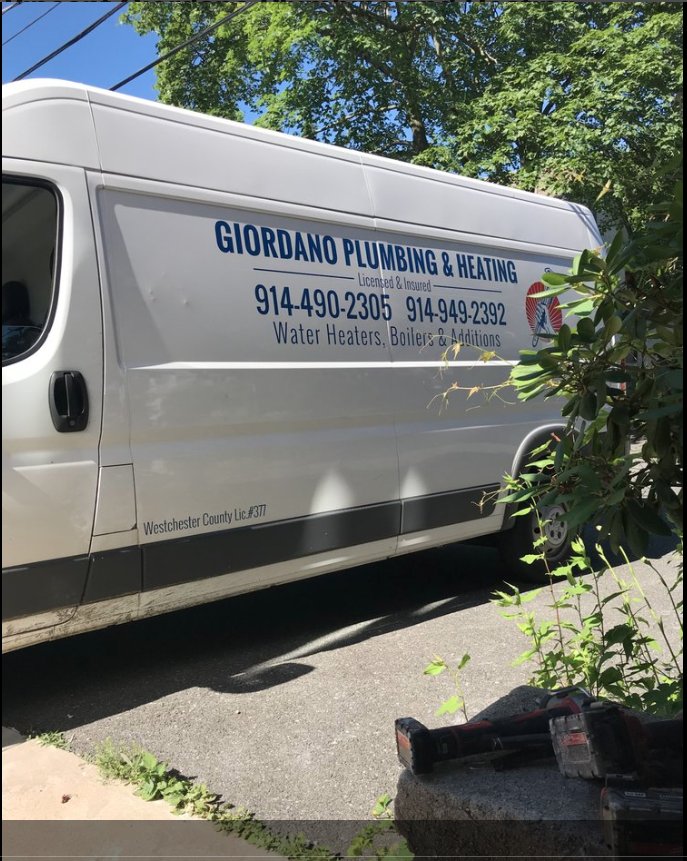 Slide of Giordano Plumbing and Heating