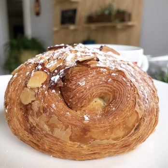 Cold Spring Coffeehouse - Almond croissant (took it to go!) - Coffee & Tea Near Me - Cold Spring, New York