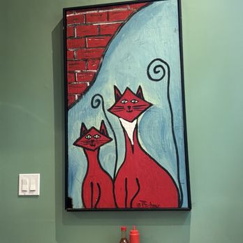 Moondog Cafe & Bakery - Cat painting - Cafes Near Me - Key West, Florida Moondog Cafe & Bakery - Cat painting - Cafes Near Me - Key West, Florida