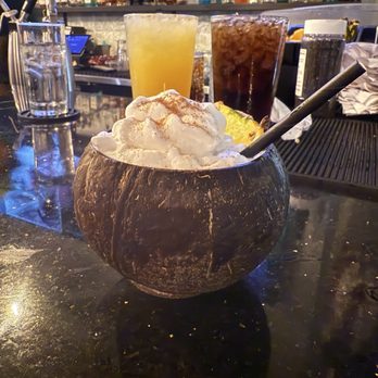 Mala Ocean Tavern - Horchata Pinacolada from Coco Deck across the street (not at Mala Ocean Tavern) - Seafood Near Me - Lahaina, Hawaii Mala Ocean Tavern - Horchata Pinacolada from Coco Deck across the street (not at Mala Ocean Tavern) - Seafood Near Me - Lahaina, Hawaii