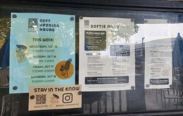 Pidgin Cooperative Restaurant & Bottle Shop by null