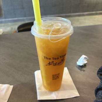 The Tea Time - Mango passion fruit Tea - Bubble Tea Near Me - Eagan, Minnesota