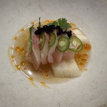 Lucky Robot Restaurant - Hiramasa Crudo - Sushi Bars Near Me - Austin, Texas