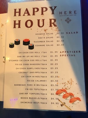 Menu photo 8 Here Asian Sushi & Bar Roanoke, TX