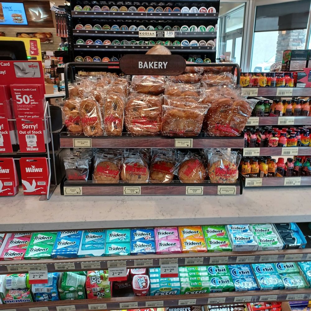 Wawa - a display in a grocery store - Convenience Stores Near Me - Lanoka Harbor, New Jersey