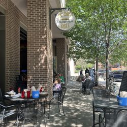 Find it near Mass Ave, outside seating available