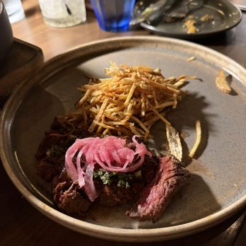 Oxido - Hanger steak and potatoes sticks. Happy hour. - Mexican Near Me - Lake Havasu City, Arizona Oxido - Hanger steak and potatoes sticks. Happy hour. - Mexican Near Me - Lake Havasu City, Arizona