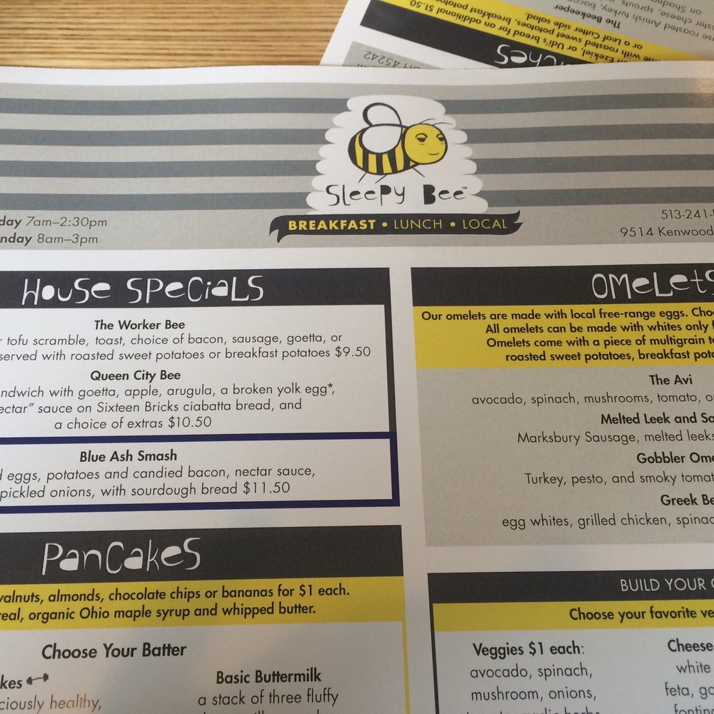 Sleepy Bee Cafe - Blue Ash - Breakfast & Brunch Near Me - Blue Ash, Ohio Sleepy Bee Cafe - Blue Ash - Breakfast & Brunch Near Me - Blue Ash, Ohio