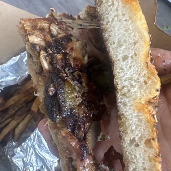 Trail Rider - MARY LOU (HOT SUB) on focaccia - Pizza Near Me - Cedar Crest, New Mexico
