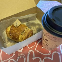 The Bankery & Skowhegan Fleuriste - Stuffed breakfast croissant- sooo good!