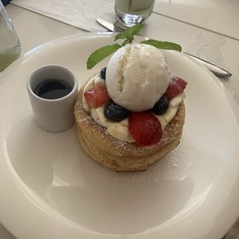 Terravita - Lemon Ricotta Pancakes - Breakfast & Brunch Near Me - New York, New York Terravita - Lemon Ricotta Pancakes - Breakfast & Brunch Near Me - New York, New York