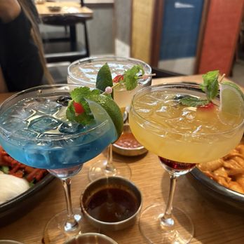 Ondam - Blue Mountain, Lychee, and Orange Tango Cocktails - Korean Near Me - Santa Clara, California Ondam - Blue Mountain, Lychee, and Orange Tango Cocktails - Korean Near Me - Santa Clara, California