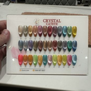 Serenity Nail Spa - Cateye gel polish - Nail Salons Near Me - Mooresville, North Carolina