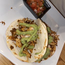 Chicken Chorizo Tacos