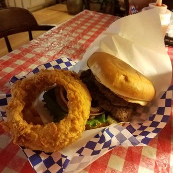 Hitch-N-Post BBQ/Cafe - Double meat with Onion rings. You must try and be hungry. - Barbeque Near Me - Livingston, Texas Hitch-N-Post BBQ/Cafe - Double meat with Onion rings. You must try and be hungry. - Barbeque Near Me - Livingston, Texas