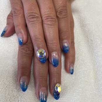 Nail Atelier - Let's go with blue this time around. - Nail Salons Near Me - Los Angeles, California