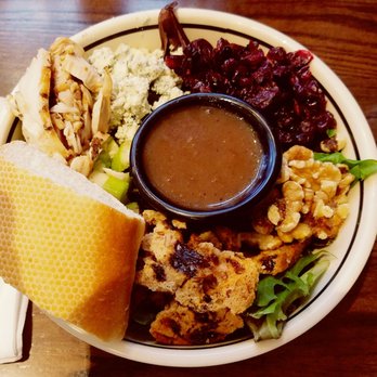 Corner Bakery Cafe - Harvest salad, small version. It was fine. Fresh. - Breakfast & Brunch Near Me - Hillsboro, Oregon