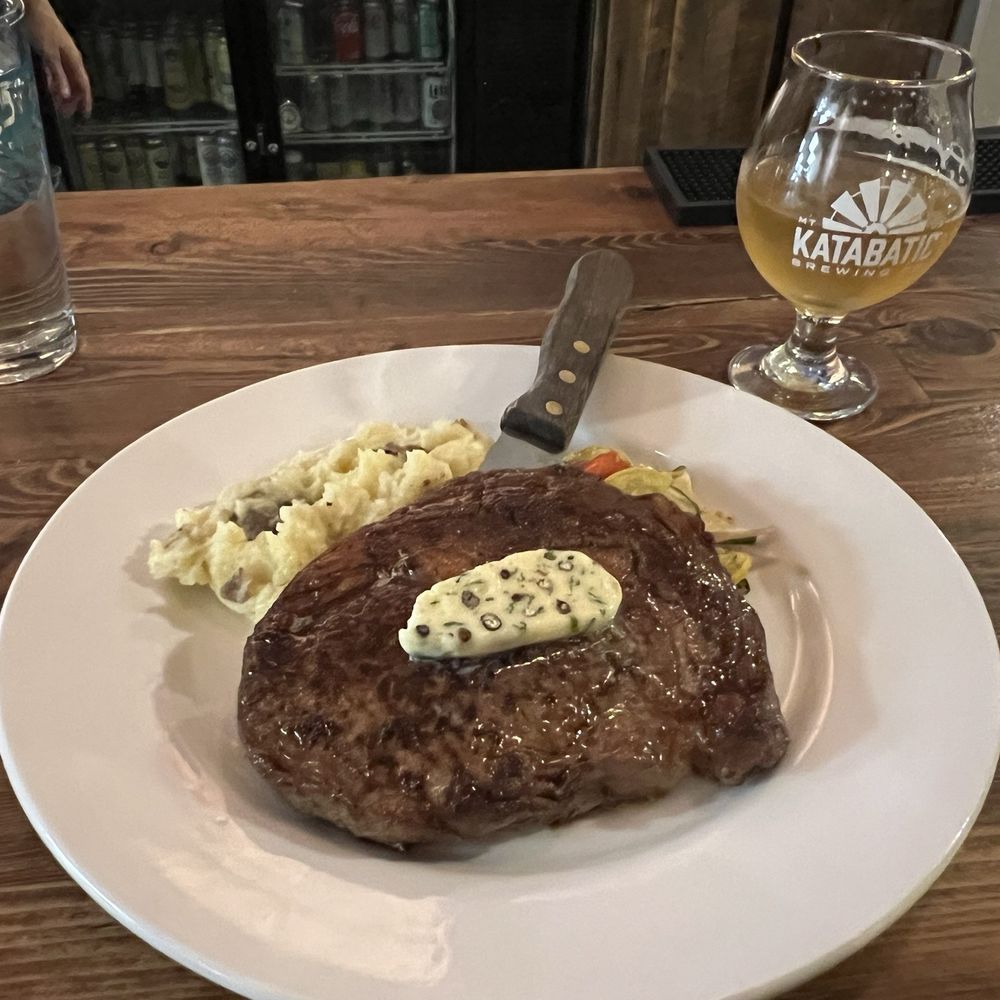 Wonderland Cafe & Lodge - Ribeye made with beef tallow sourced from Montana local ranchers. - Cafes Near Me - Gardiner, Montana Wonderland Cafe & Lodge - Ribeye made with beef tallow sourced from Montana local ranchers. - Cafes Near Me - Gardiner, Montana