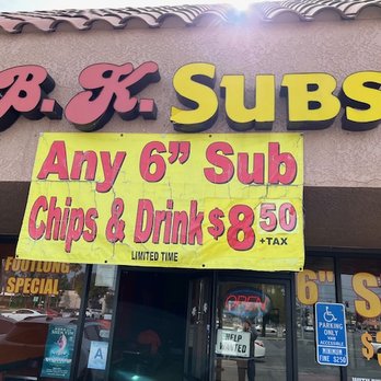 BK Subs - Outdoor signage - Sandwiches Near Me - Redlands, California BK Subs - Outdoor signage - Sandwiches Near Me - Redlands, California