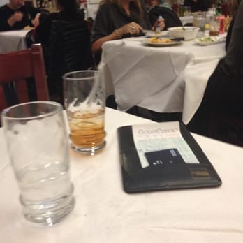 Bahari Estiatorio - The check finally came - will she ever take it away??? - Greek Near Me - Astoria, New York