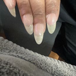 Natural long nails