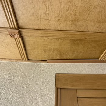Pacific Terrace Hotel - Noticed that the wood in the bathroom ceiling was on it's last leg of life. - San Diego, CA