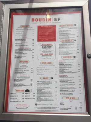 Menu photo 3 Boudin SF Irvine, CA Menu photo 3 Boudin SF Irvine, CA