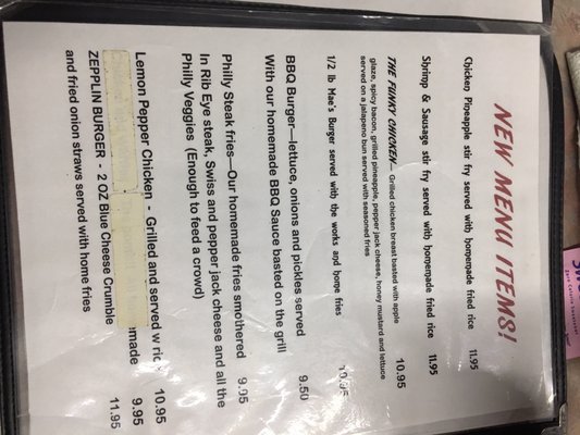 Menu photo 4 Mae's Meat Market Eastland, TX