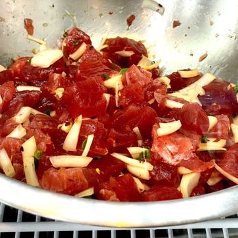 Poke By The Pound - Ahi Shoyu Onion poke - amazing - Poke Near Me - Honolulu, Hawaii Poke By The Pound - Ahi Shoyu Onion poke - amazing - Poke Near Me - Honolulu, Hawaii