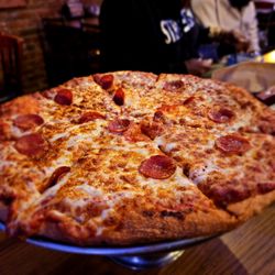 Chicho's Backstage - Pizza with spicy sauce