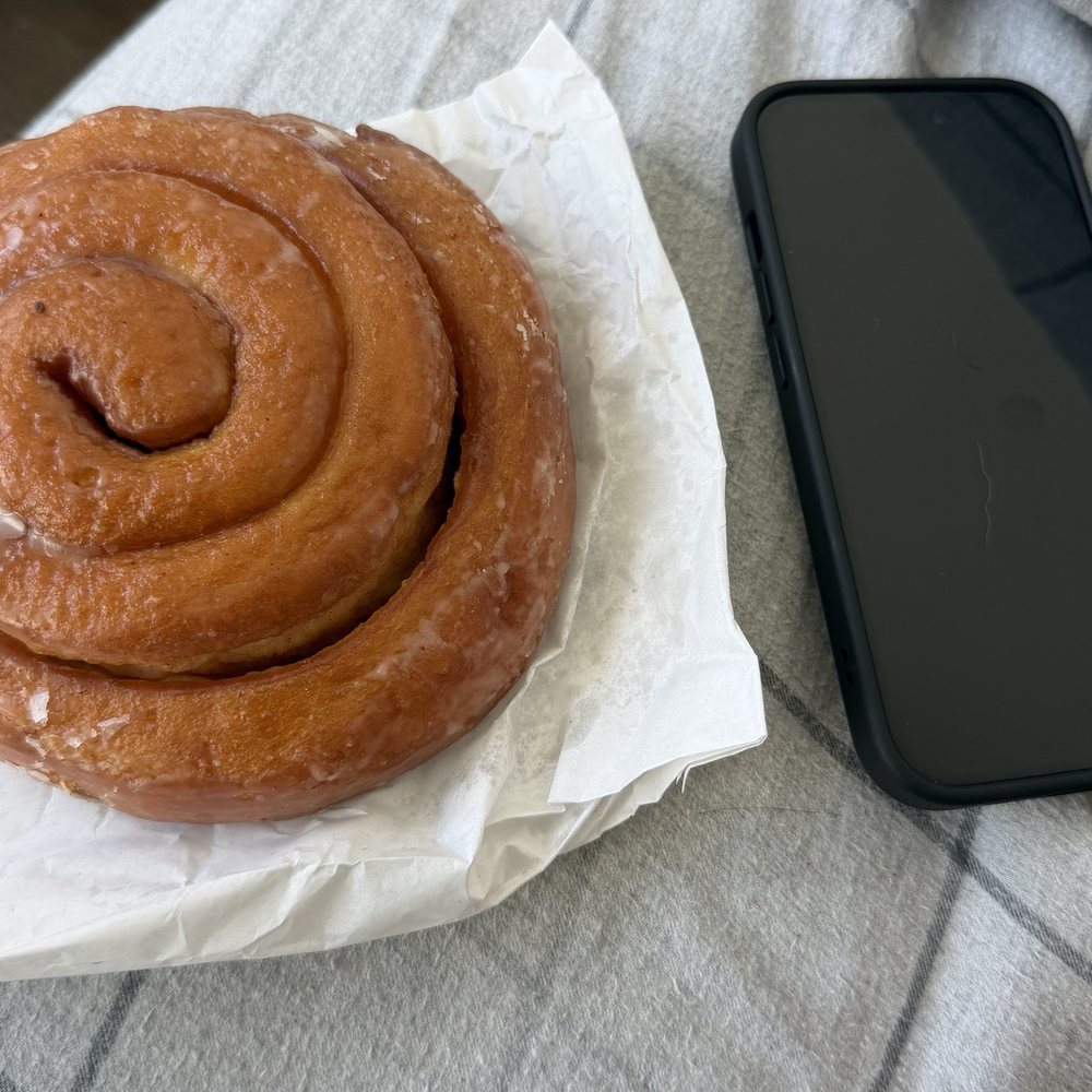 Sam’s Bakery - An extremely large cinnamon roll - Coffee & Tea Near Me - San Francisco, California Sam’s Bakery - An extremely large cinnamon roll - Coffee & Tea Near Me - San Francisco, California