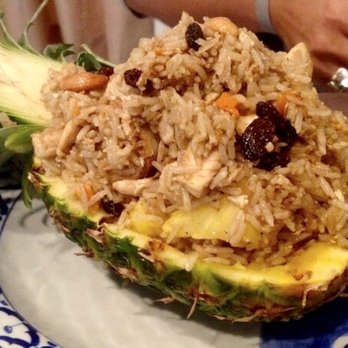 Chiangmai Thai Kitchen - Pineapple Fried Rice - Thai Near Me - Tyler, Texas Chiangmai Thai Kitchen - Pineapple Fried Rice - Thai Near Me - Tyler, Texas