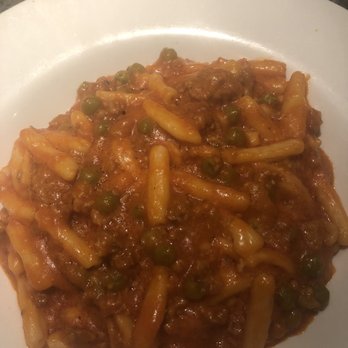 Bella Luce Restaurant and Bar - Cavatelli with Sausage and Peas. Red sauce with a touch of cream - Italian Near Me - Nutley, New Jersey Bella Luce Restaurant and Bar - Cavatelli with Sausage and Peas. Red sauce with a touch of cream - Italian Near Me - Nutley, New Jersey