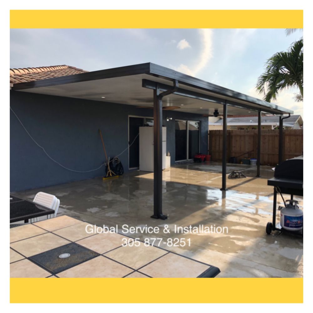 Slide of Global Service & Installation